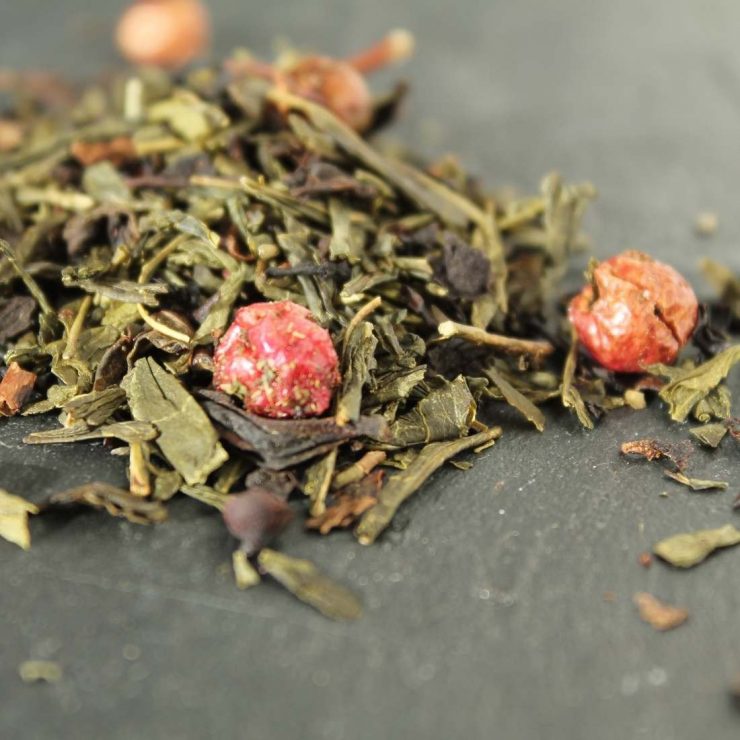 Thé vert Sencha-Rubis